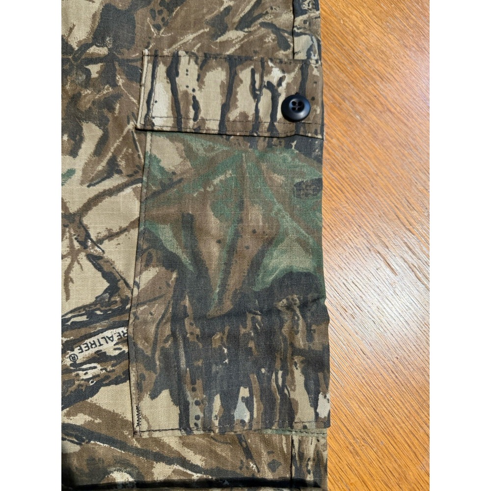 Liberty Rugged Outdoor Gear Realtree Camo Pants L 36-38 USA Made NWT Ripstop VTG - Picture 8 of 15